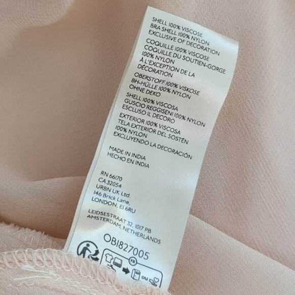 FREE PEOPLE  midnight magic maxi slip dress Sz M  NEW - Picture 9 of 10